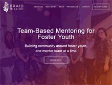 Tablet Screenshot of braidmission.org